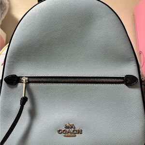 Coach Blue Backpack